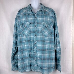 Patagonia Western Plaid Shirt Long-Sleeved Men's XX Large